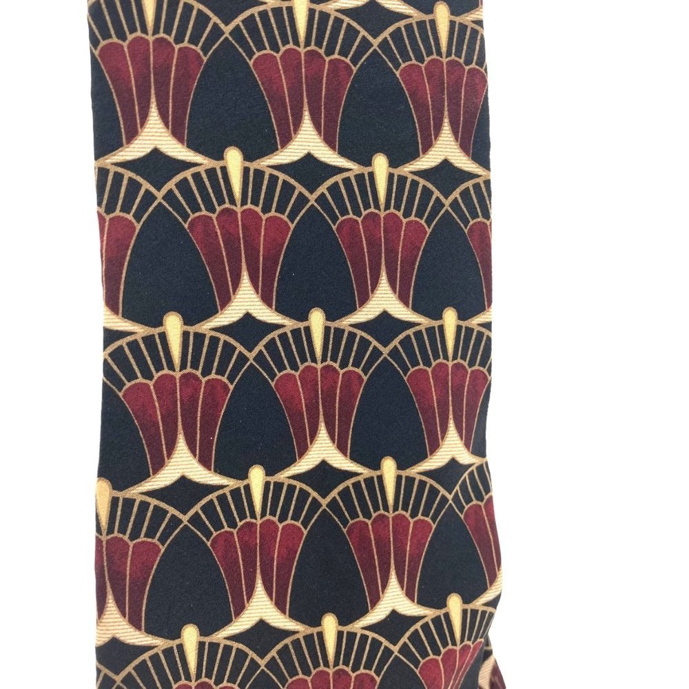 Vintage Bill Blass Black Label 100% Silk Men Neck Tie One Size‎